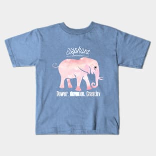 Elephant Power Devotion Chastity Kids T-Shirt